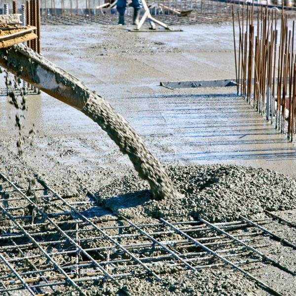 Brentwood Ready Mix Concrete Volumetric Slab Pour